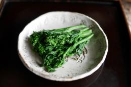 菜の花の昆布締め