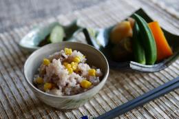 玉蜀黍ご飯