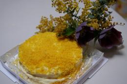 ミモザケーキ