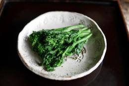 菜の花の昆布締め
