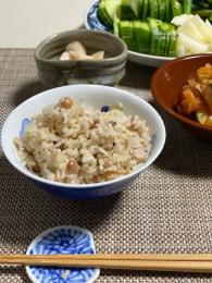 大豆ご飯