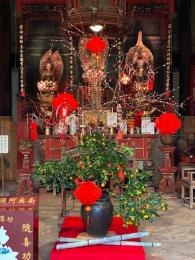 春節～本堂のお供え