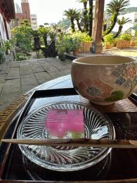 紫陽花季～紫陽花のお茶碗